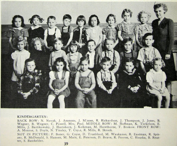 Tom Brokaw in kindergarten